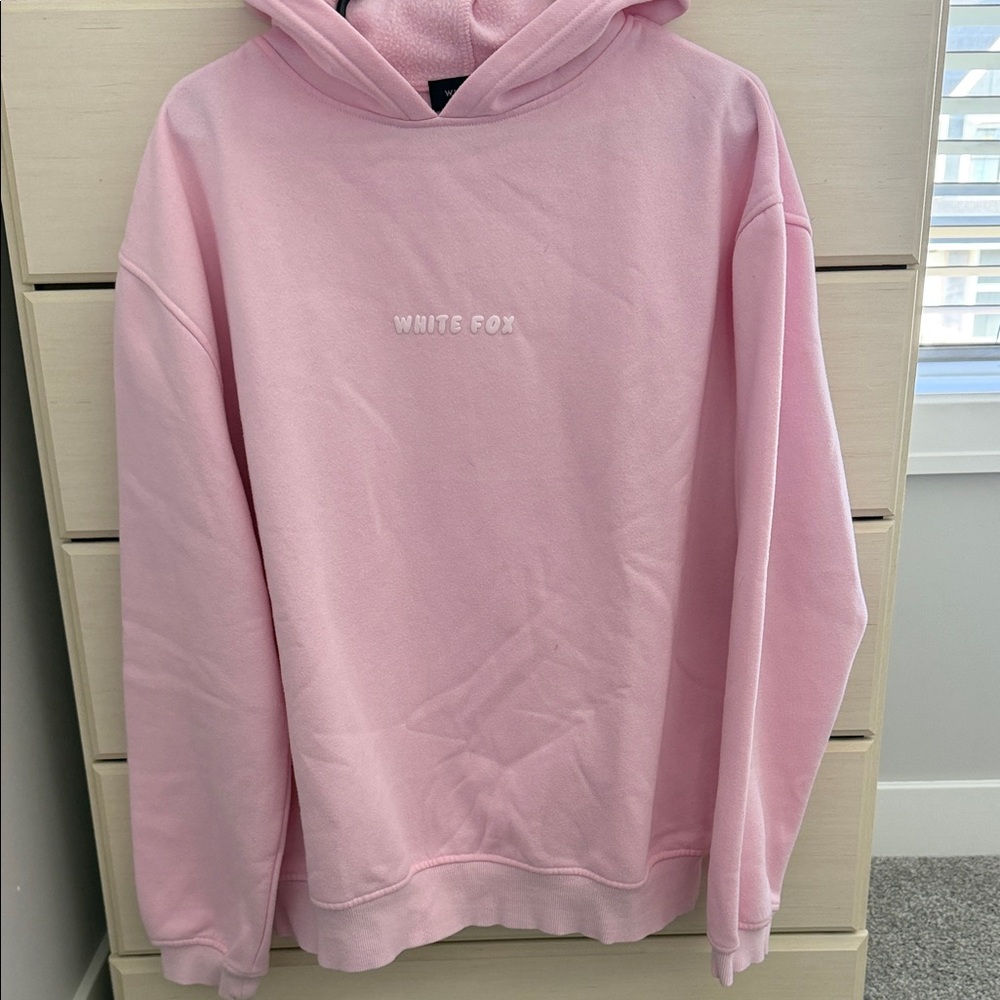 White Fox Boutique Pink Hoodie